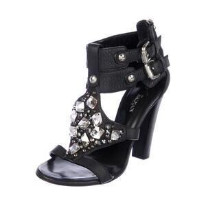 Balmain Giuseppe Zanotti Rhinestone Heels